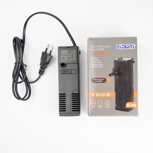 Hidom AP-600L - фильтр погружной Hidom AP-600L 4W для аквариумов до 60 л (6945175410404)