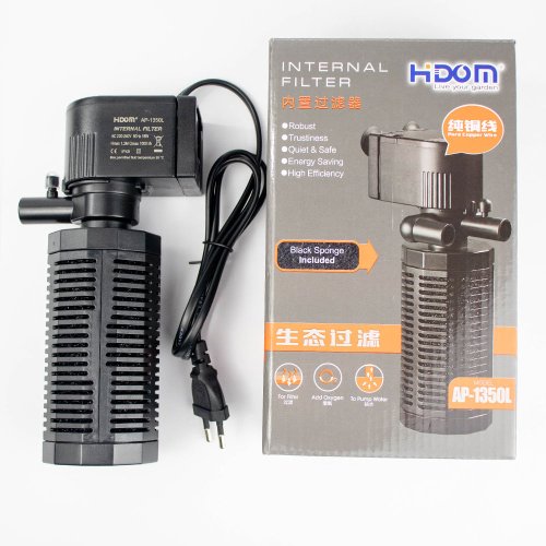 Hidom AP-1350L - фильтр погружной Hidom AP-1350L 18W для аквариумов до 200 л (6945175410442)