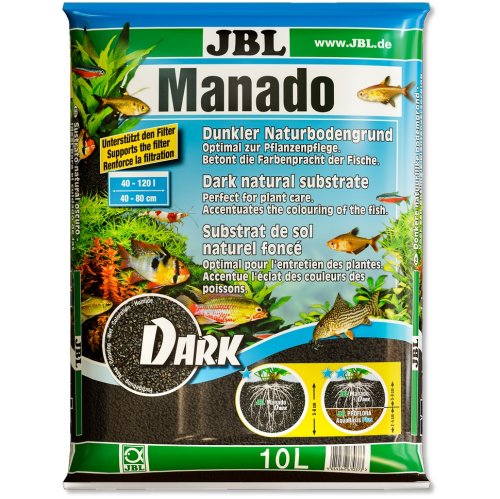 JBL Манадо Дарк грунт - Темный субстракт для растений 10л, 67037