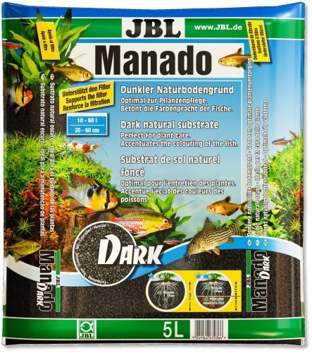 JBL Манадо Дарк грунт - Темный субстракт для растений 5л, 67036