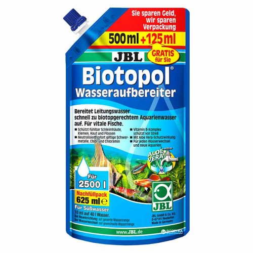 JBL Биотопол пополнение 500мл + 125мл кондиционер для воды, 23007