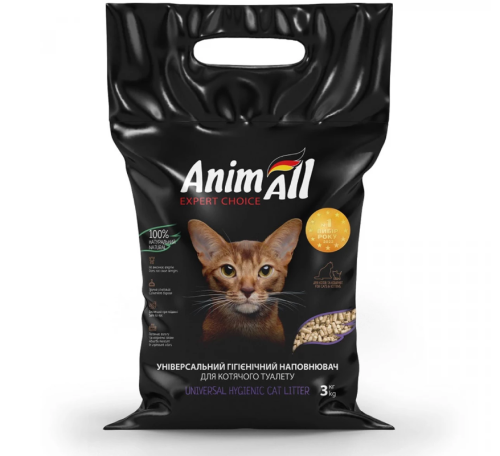 AnimAll  - наполнитель Энимол зерновой  универсальный 3 кг (176160)