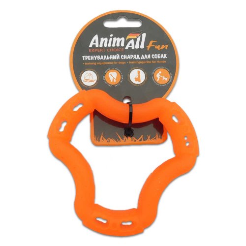 AnimAll Fun 88202 Кільце 6 сторін 12см помаранчеве