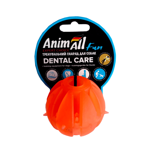 AnimAll Fun 88232 мяч Вкусняшка 5см оранжевый