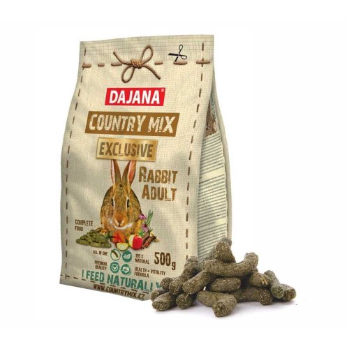 Dajana Country Mix Exclusive - корм Dajana Country Mix Exclusive Adult для декоративных кроликов 500 г