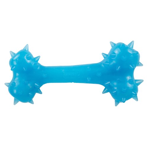 Игрушка Agility для собак Кость 8 см, голубая