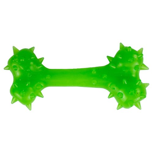 Игрушка Agility для собак Кость 15 см, зеленая