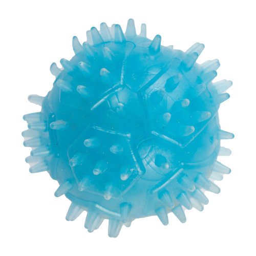 Игрушка Agility для собак Мяч с шипами 7,5 см, голубой