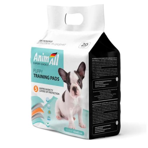 AnimAll - пеленки Энимал для собак 60х60 см, 20 шт
