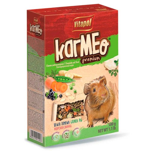 Преміум корм Vitapol Karmeo для морської свинки, 500 г