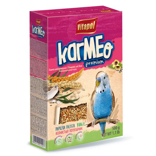 Преміум корм Vitapol Karmeo для папуг, 500 г