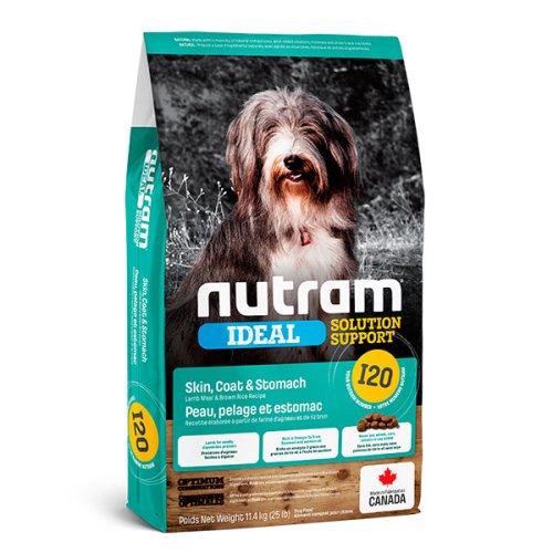 Nutram I20 Ideal Skin Coat - корм Нутрам I20 Идеал для собак с проблемной кожей 11,4 кг (I20_11.4)
