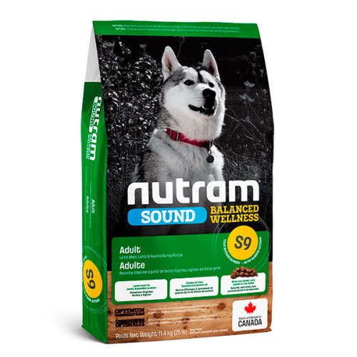 Nutram S9 Sound Balanced Wellness - корм Нутрам з ягням для собак 11,4 кг (S9_11.4)
