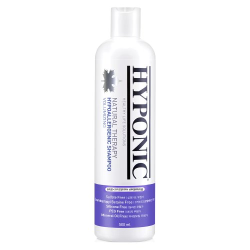 Гіпоалергенний шампунь Hyponic Hypoallergenic для собак з екстрактом фрезії та коріння женьшеню панакса, об'єм, 500 мл