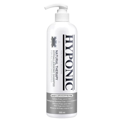 Гипоаллергенный шампунь Hyponic Hypoallergenic для собак с маслом подсолнечника, жожоба (без запаха), 300 мл