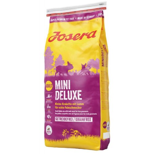 Josera Mini Deluxe - беззерновий корм Йозера Міні Делюкс для собак дрібних порід 10 кг (4032254775522) Josera Mini Deluxe - беззерновий корм Йозера Міні Делюкс для собак дрібних порід 10 кг (4032254775522)