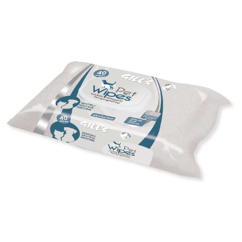 Серветки гігієнічні CROCI GILL'S Neutral, 40 шт/уп