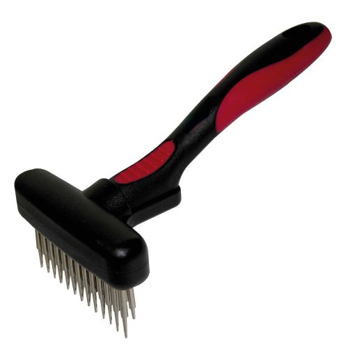 Грабли с амортизирующими зубцами Croci Vanity, 2 ряда, 9х17см