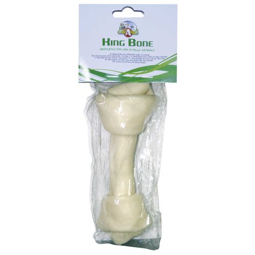 Кістка жилована вузлова Croci King Bone біла, 10см, 30гр, 1шт/уп
