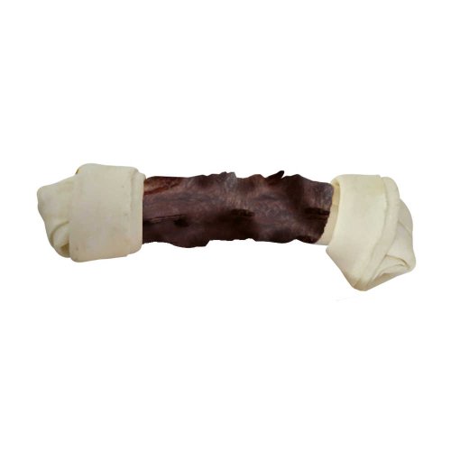 Кость жилованная узловая Croci King Bone Beef, с говядиной, 11см, 20гр, 2 шт/уп