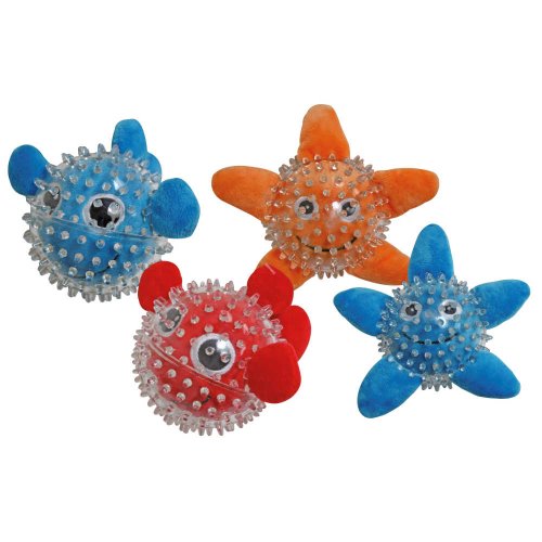 Игрушка для собак CROCI Море, шипованная, резина, 9см