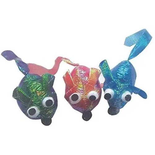 Іграшка для котів CROCI Глазаста миша, 5 см