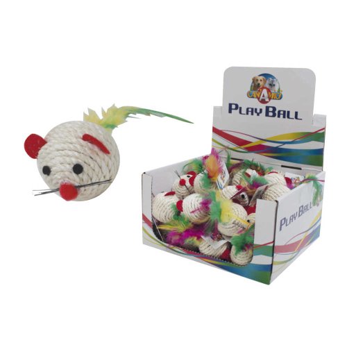 Іграшка для котів CROCI Миша Ріо, 4,5 см