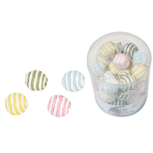 Іграшка для котів CROCI Мотузковий м'ячик, 4 см Іграшка для котів CROCI Мотузковий м'ячик, 4 см