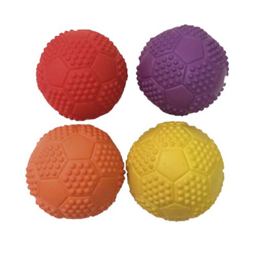 Игрушка для собак TatraPet Dental Gum мячик резиновый, 7,5 см (разные цвета)