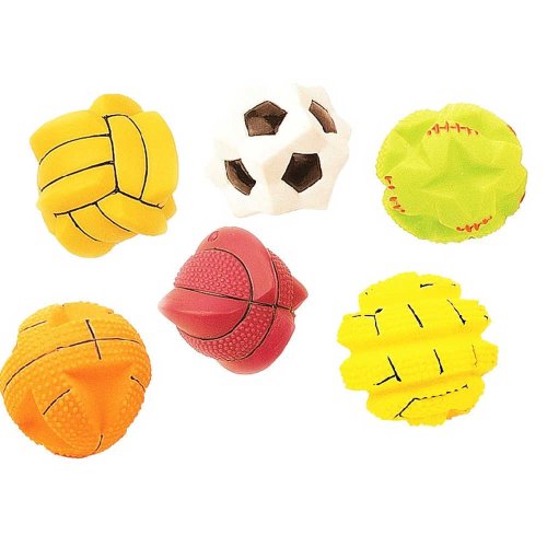 Іграшка для собак TatraPet Toys Fun вініловий м'ячик з випуклостями, 7,5 см Іграшка для собак TatraPet Toys Fun вініловий м'ячик з випуклостями, 7,5 см