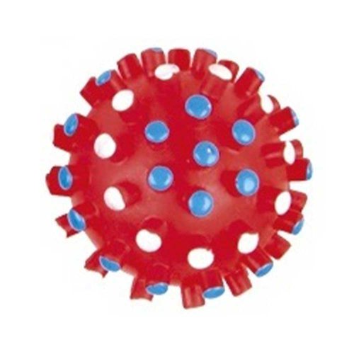 Іграшка для собак TatraPet Toys Fun вініловий м'ячик із шипами різнокольоровий, 7 см
