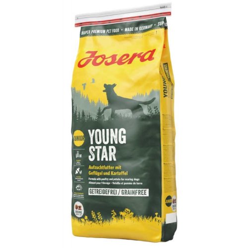 Josera Young Star - беззерновий корм Йозера Янг Стар для цуценят і молодих собак 900 г (4032254745327)