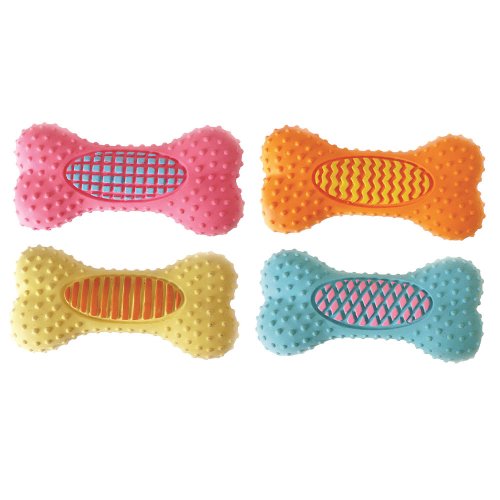 Игрушка для собак TatraPet Toys Fun латексная косточка, 13 см