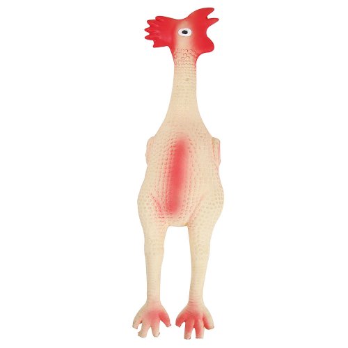 Игрушка для собак TatraPet Toys Fun латексная Курица с пищалкой, 29 см