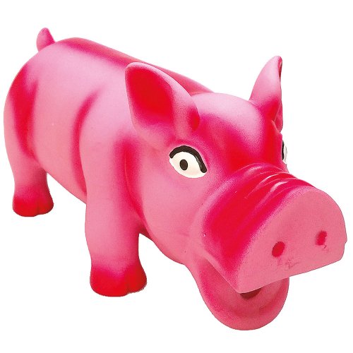 Игрушка для собак TatraPet Toys Fun латексная Свинка большая с пищалкой, 30 см