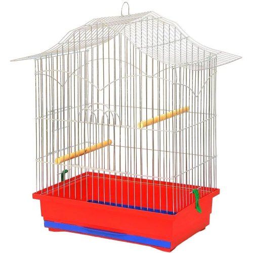 Клітка для птахів Лорі Корелла цинк (470х300х620)