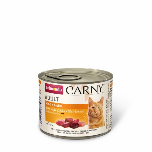Корм влажный Animonda Carny Adult Beef Chicken для взрослых кошек с говядиной и курицей 200 г