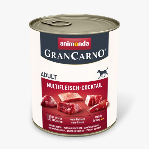 Корм влажный Animonda Carny Adult Adult Multi Meat Cocktail для взрослых собак мультимясной коктейль 800 г