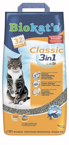 Biokat's Classic 3 in 1 - наполнитель Биокэтс Классик 3 в 1 комкующийся 18 л (G-613789)