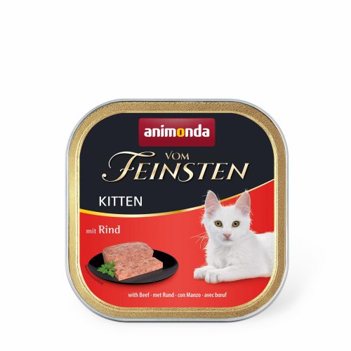 Корм влажный Animonda Vom Feinsten Kitten with Beef для котят с говядиной 100 г