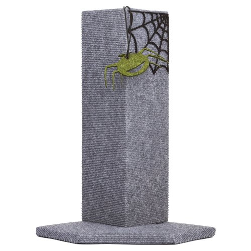 Когтеточка угловая для кошек AnimAll Паутина серая, 50 см