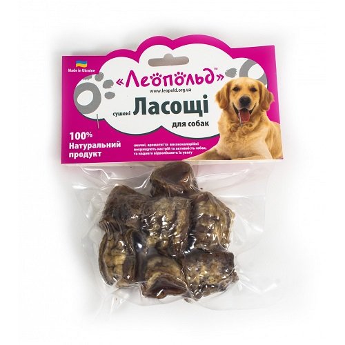 Лакомства Леопольд Трахея сушеная, 100 г