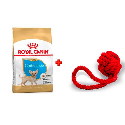 Акція! Royal Canin Chihuahua Puppy - корм Роял Канін для цуценят породи Чихуахуа з м'ясом птиці 1,5 кг + подарунок (11935)