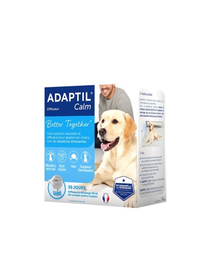 Дифузор + Змінний блок Ceva Adaptil засіб для зняття стресу у собак, 48 мл  Дифузор + Змінний блок Ceva Adaptil засіб для зняття стресу у собак, 48 мл