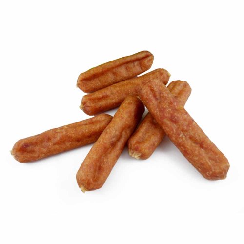 Ласощі Селянські Смаколики для собак, курячі ковбаски сушені, 6,5-7,5 см, 500г