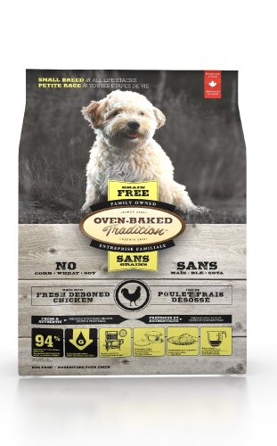 Корм сухий для собак малих порід беззерновий Oven-Baked Tradition, зі свіжого м’яса курятини, 2,27кг