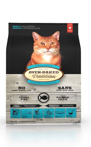 Корм сухий для котів Oven-Baked Tradition, зі свіжого м’яса риби, 1,13кг