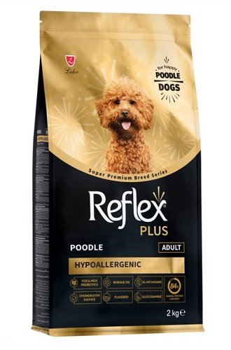 Корм сухий повноцінний та збалансований Reflex Plus для собак породи пудель 2 кг