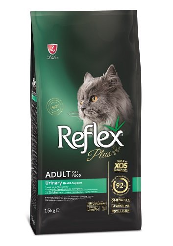 Корм сухий повноцінний та збалансований для котів Reflex Plus Урінарі 15 кг