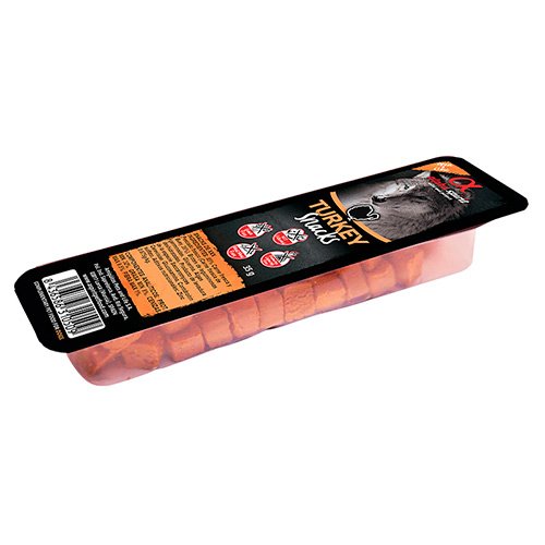 Alpha Spirit Snacks Turkey - лакомство Альфа Спирит кубики из индейки, 50г